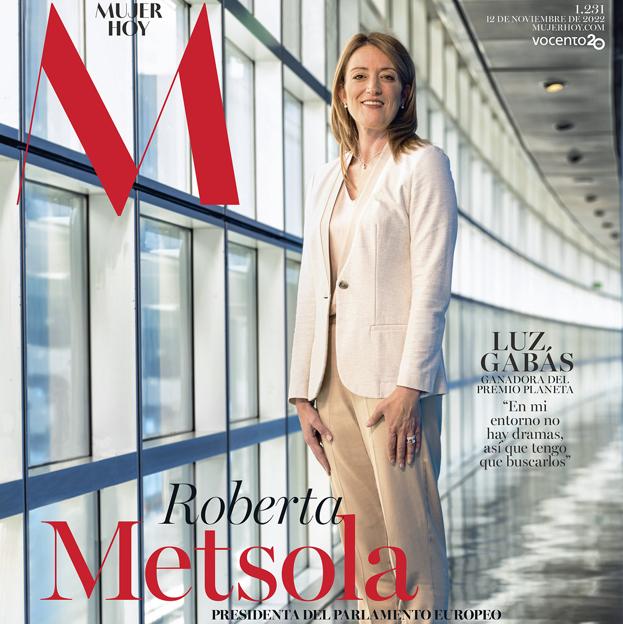 Este sábado, en Mujerhoy, Roberta Metsola, presidenta del Parlamento Europeo