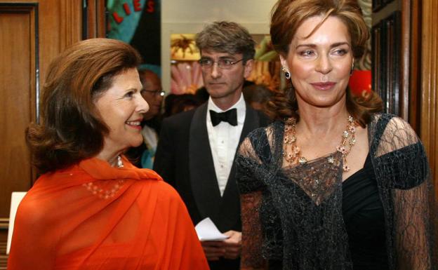 La reina Silvia de Suecia y Noor de Jordania fueron las responsables de estrechar los lazos entre la casa real sueca y la jordana. 