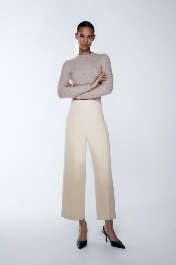 Los pantalones culotte que mejor sientan para llevar con botas o botines