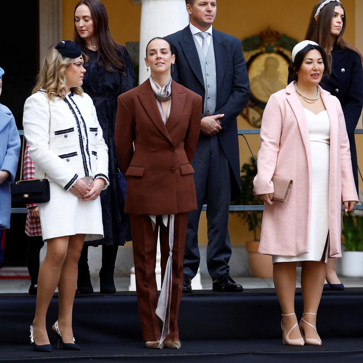 Camille Gottlieb, Pauline Ducruet y Marie Ducruet en el Día Nacional de Mónaco./gtres