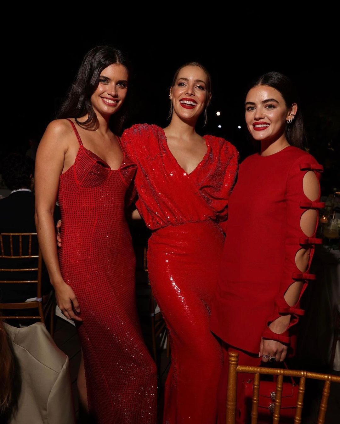 Seis vestidos de fiesta rojos muy elegantes que son perfectos para la Navidad