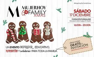 No te pierdas Mujerhoy GoFamily Christmas, la versión navideña del evento solidario más divertido para disfrutar en familia