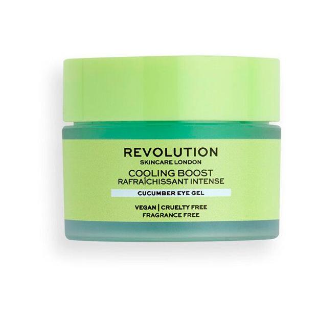 Contorno de Ojos en Gel con Pepino Cooling Boost de Revolution Skincare.