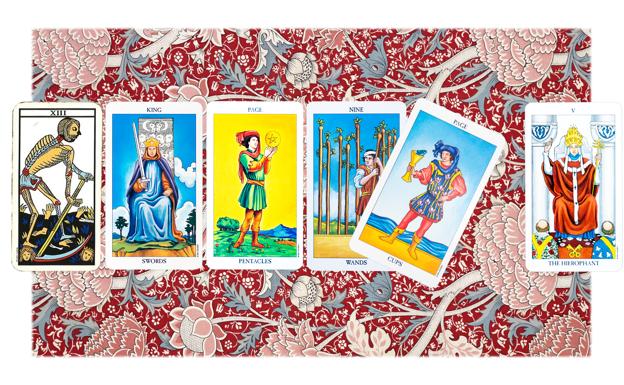 La tirada del Tarot para lo espiritual.