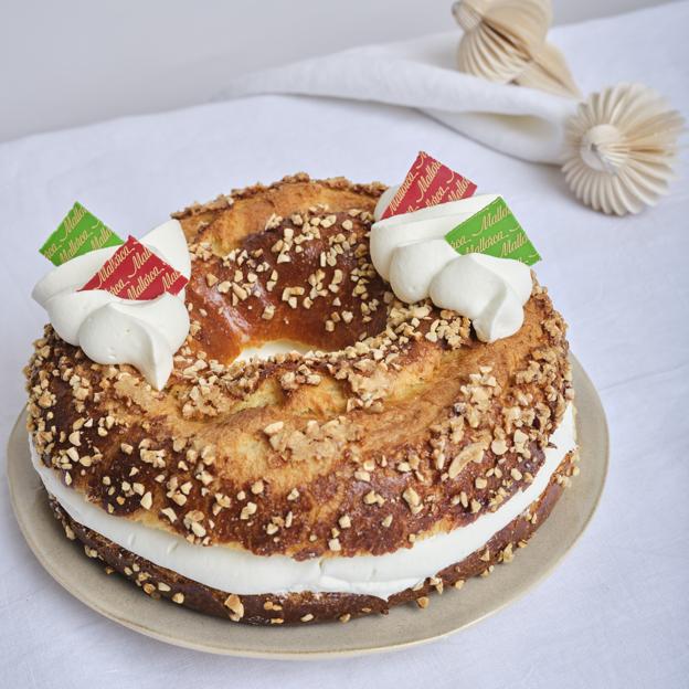 El Roscón de Reyes de Mallorca, un clásico de la repostería navideña.