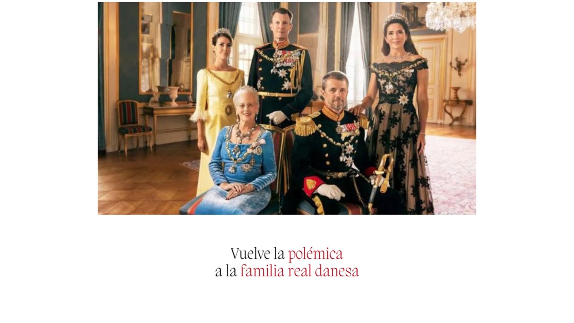 Mary de Dinamarca lleva los pantalones beige de tiro alto que más estilizan y adelgazan