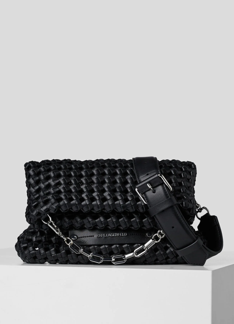 Minibolso plegable de Karl Lagerfeld, 148€.