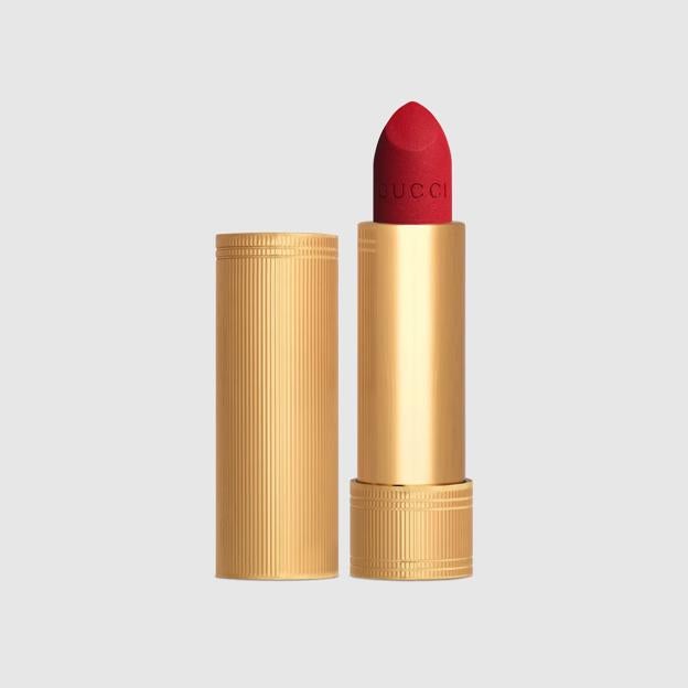 Barra de labios Goldie Red de Gucci.