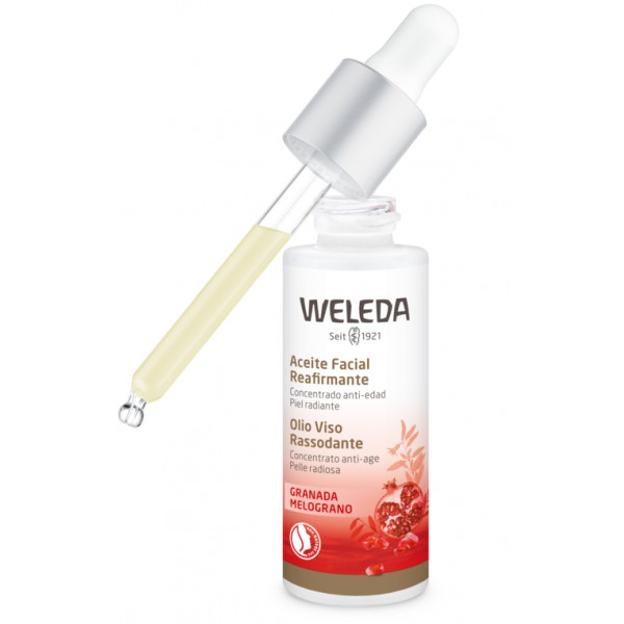 El aceite Facial Reafirmante de Granada de Weleda