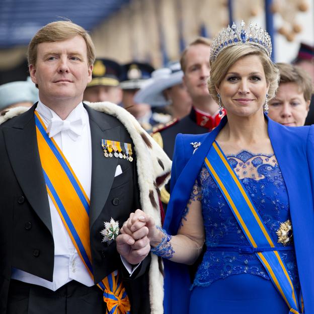 Guillermo Alejandro de Orange y Máxima de los Países Bajos. 