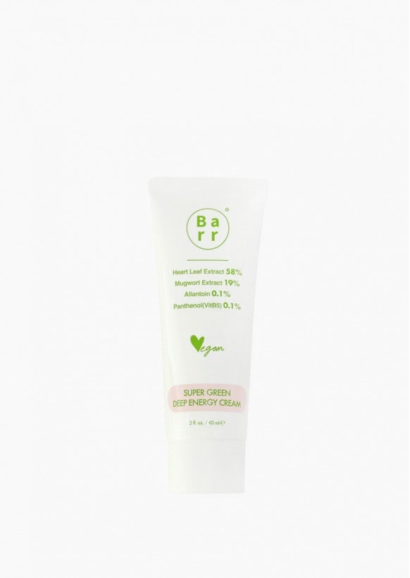 Super Green Deep Energy Cream de Barr.