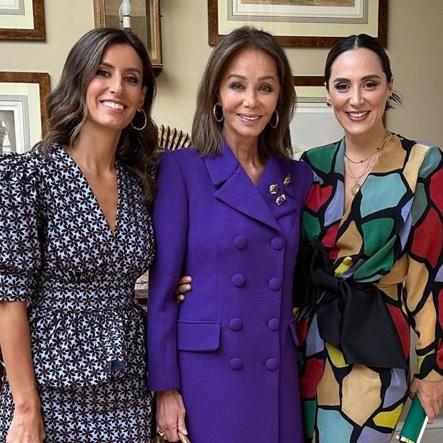 Ana Boyer, Isabel Preysler y Tamara Falcó.