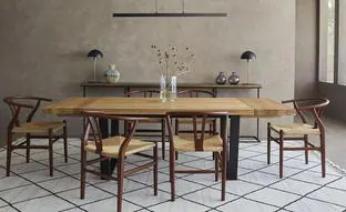 Las mesas de comedor extensibles más bonitas y baratas para que tu salón parezca más grande