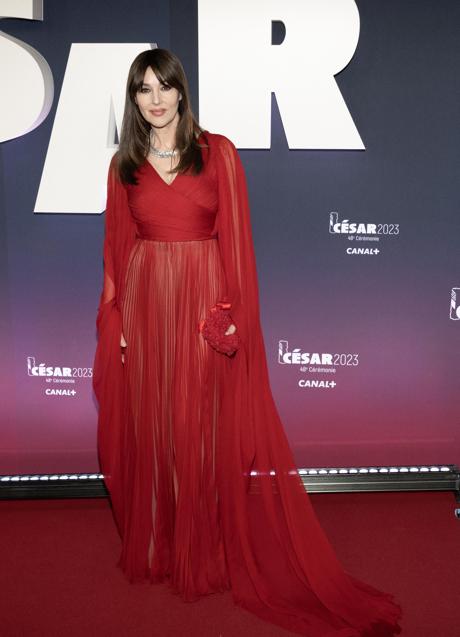 Monica Belluci en los Premios César 2023. Foto: Gtres.