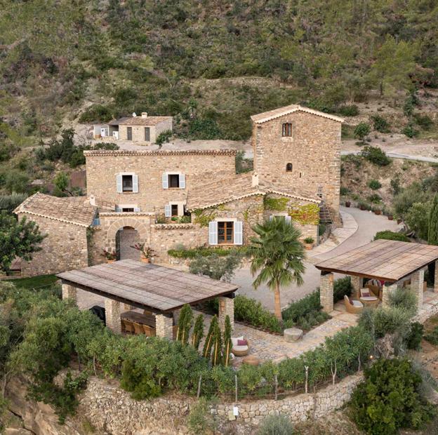 Exterior de la villa Son Balagueret, en Mallorca. 