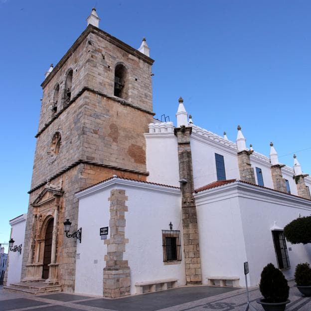 Iglesia de Santa María Magdalena, en Olivenza (Badajoz). 