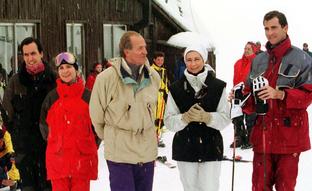 Así eran los días felices de la familia real en Baqueira (y la amistad de Jaime de Marichalar y Letizia Ortiz que surgió de su aversión a esquiar)