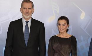 El inesperado vestido made in Spain de la reina Letizia en el concierto homenaje a las víctimas del terrorismo