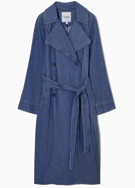 El trench denim de Cos.