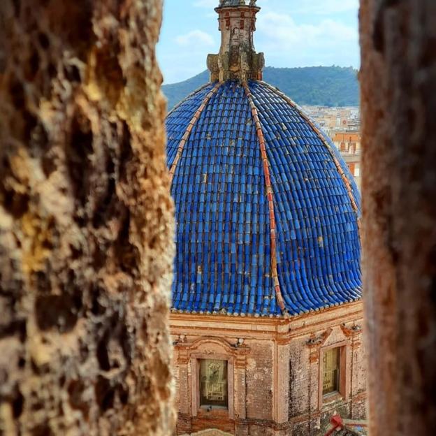 Cúpula de la parroquia de Nuestra Sepña de la Asunción. 