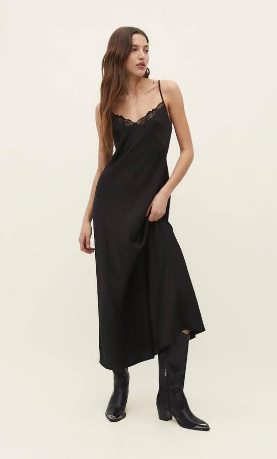 Los slip dress más elegantes del low cost: