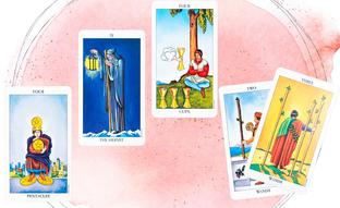 Tus cartas del Tarot: vas a florecer con la primavera, pero líbrate de pensamientos negativos ( haz sitio al amor)