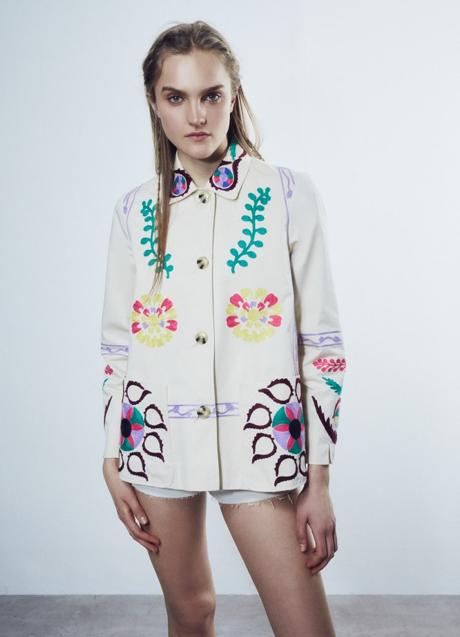 Chaqueta de colores de Sfera (69,99 euros)