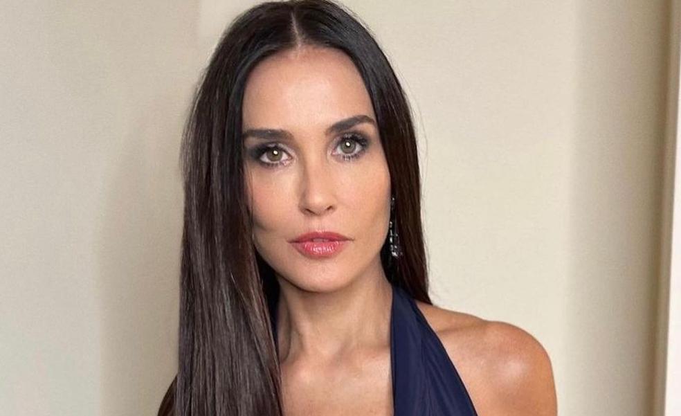 Piernas tonificadas y cuerpo de infarto: así se conserva Demi Moore a los 60 años como si tuviera 35