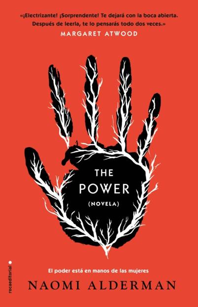 Portada del libro The Power (El poder), de Naomi Alderman. 