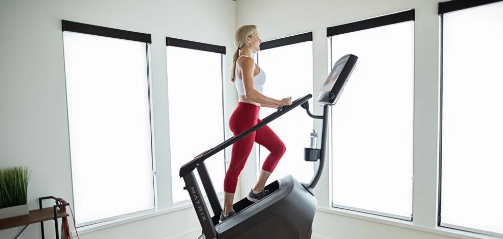Visión general ropa interior Mojado ejercicios en el gym: Aprende a utilizar la máquina escaladora en el  gimnasio | Mujer Hoy
