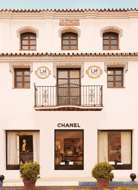 La tienda de Chanel en el Marbella Club.