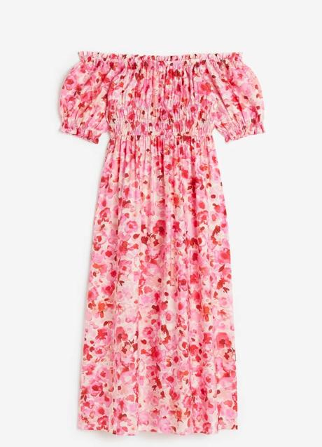 Vestido estampado de H&M (29,99 euros)