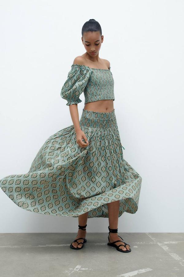 Las faldas largas estilosas boho chic más cómodas y prácticas para diario o vacaciones