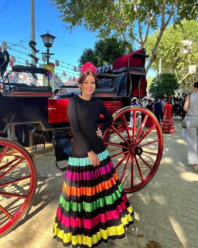 Tana Rivera, Sofía Palazuelo y Eugenia Martínez de Irujo: las famosas se visten de flamenca en la Feria de abril 2023