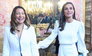 La curiosa coincidencia en el look de la reina Letizia y la primera dama de Brasil: el mensaje oculto del encuentro de los reyes con Lula da Silva