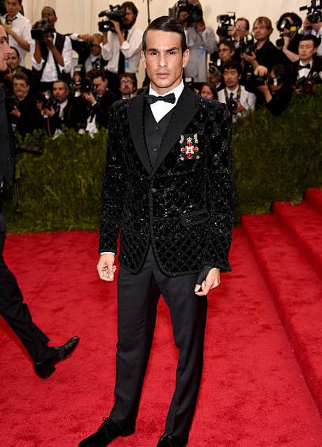 José María Manzanares en la Met Gala de 2015/GETTY