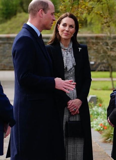 Kate Middleton y el príncipe Guillermo. Foto: @the_princess_of_wales