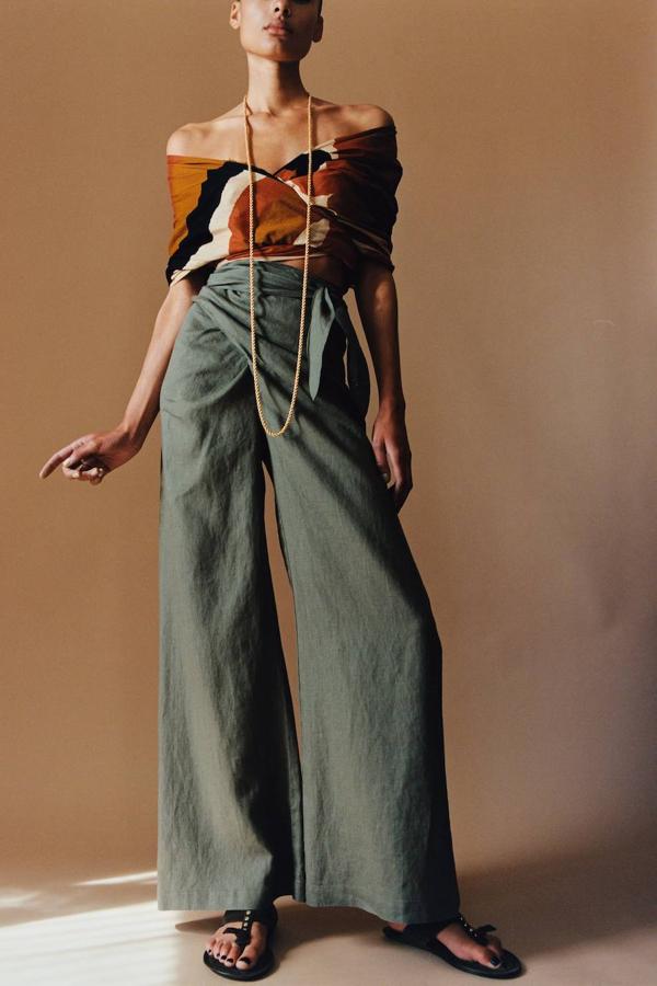 Pantalón pareo: el básico cómodo y estiloso favorito de las influencers para el verano