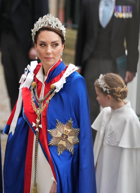 Kate Middleton y su hija la princesa Charlotte. / GTRES