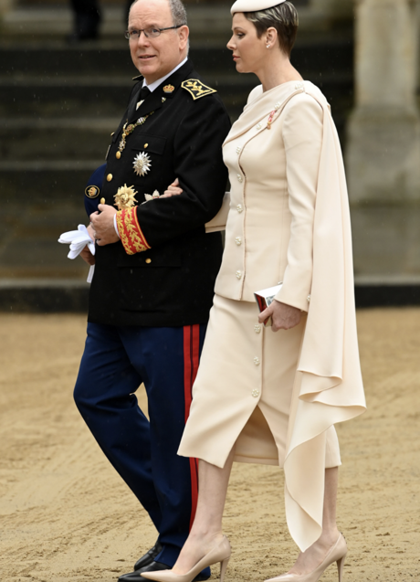 Alberto de Mónaco y la princesa Charlène. (FOTO: GTRES)