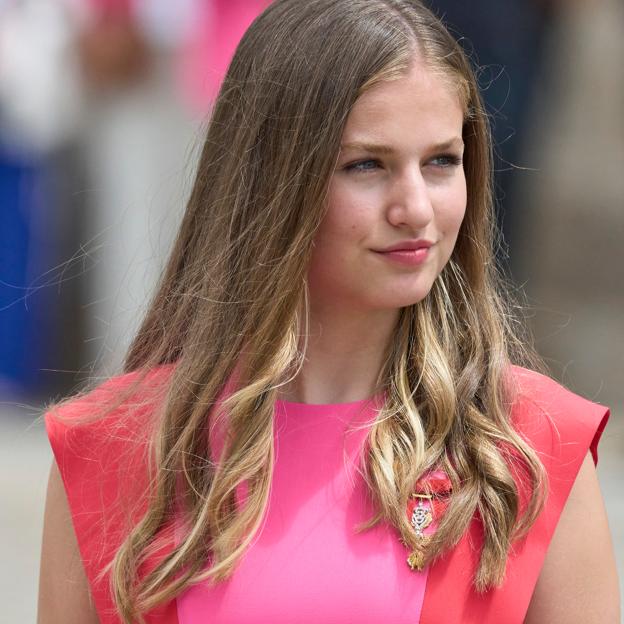 La princesa Leonor, la gran protagonista este sábado 20 de mayo en el que celebra su graduación.