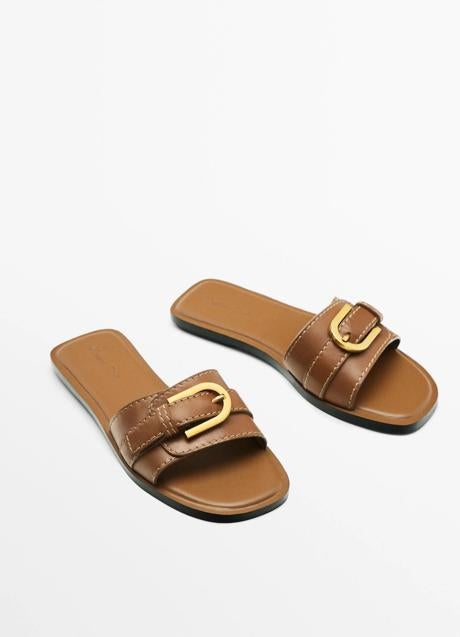 Sandalias planas de Massimo Dutti (79,95 euros)