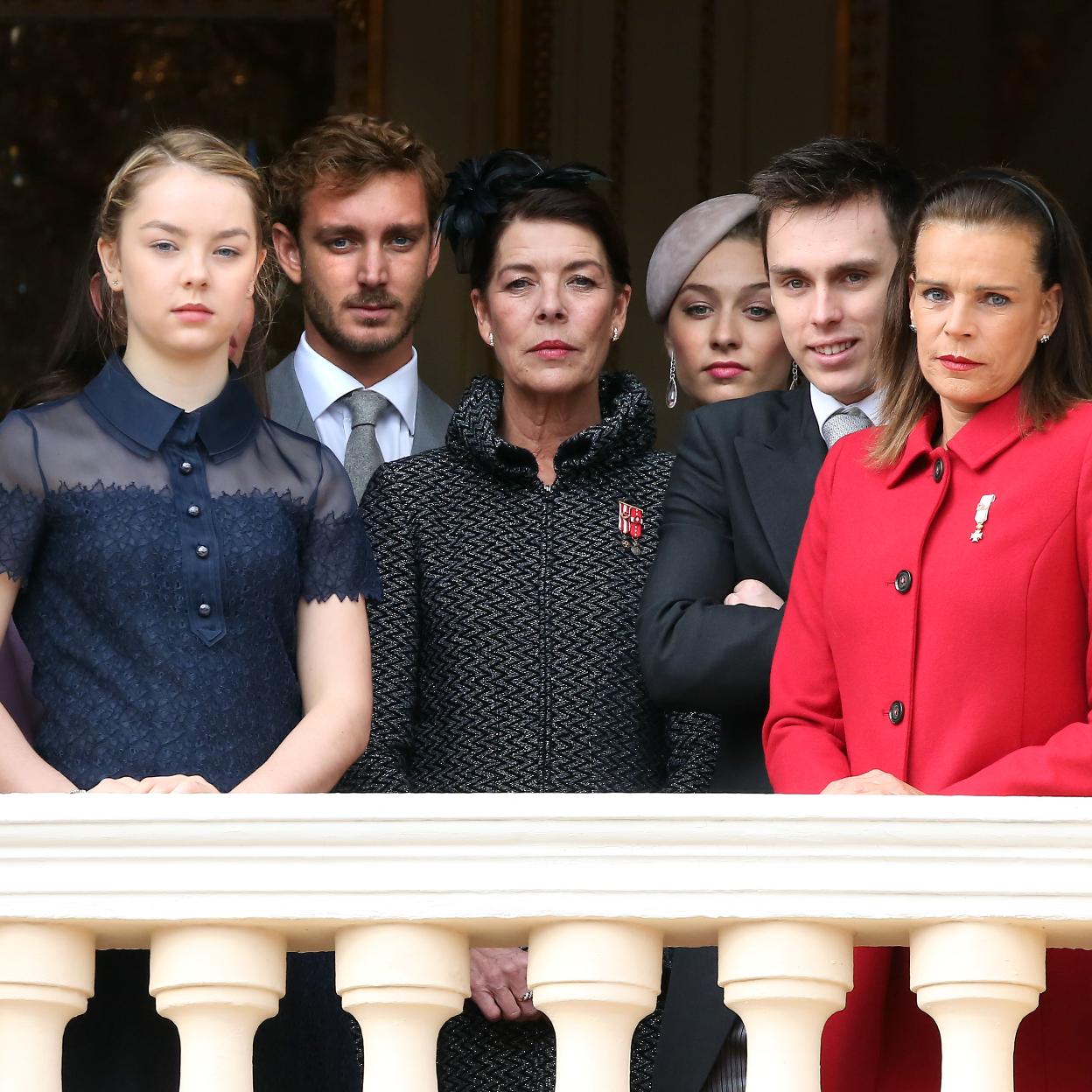 Beatrice Borromeo, Pierre y Andea Casiraghi en el Gran Prix de Mónaco./gtres