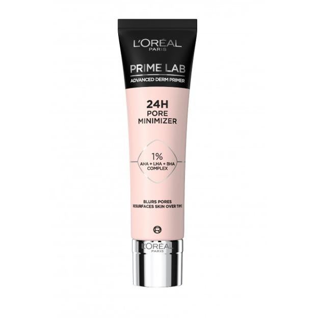 El Prime Lab 24h Pore Minimizer de L'Oréal Paris.