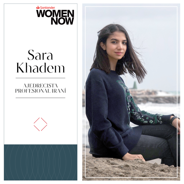 Jaque al velo: la ajedrecista iraní Sara Khadem, protagonista de Santander WomenNOW