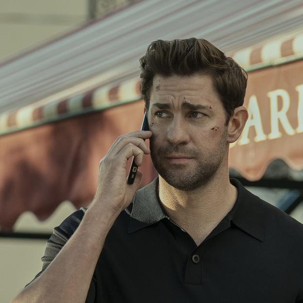 John Krasinski como Jack Ryan en la serie que adapta los libros de Tom Clancy.