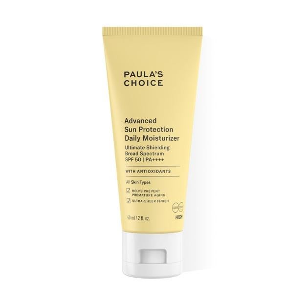 Advanced Sun Protection Daily Moisturizer SPF50 de Paula's Choice.