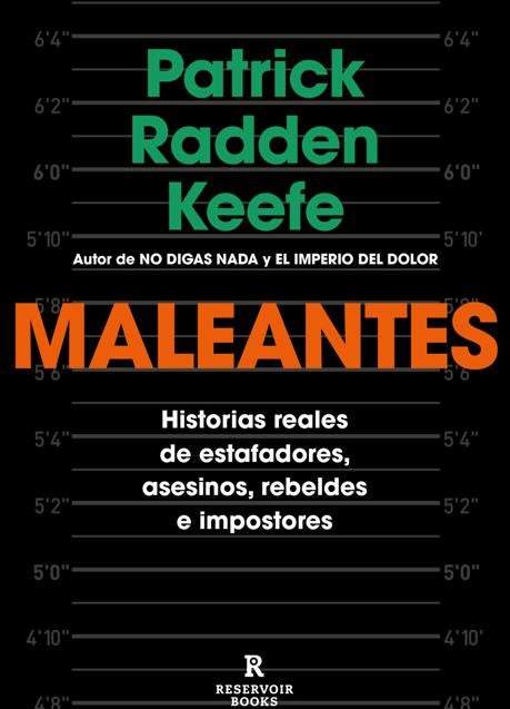 Portada del nuevo libro de Patrick Radden Keefe. / D.R