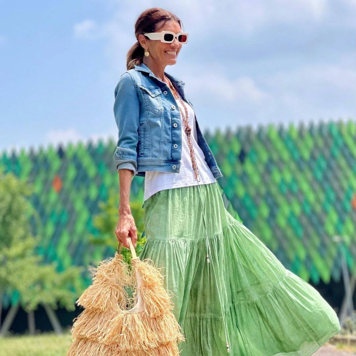 donante Exención panorama MODA: La falda larga superventas que enamora a las influencers de más de 50  para verano | Mujer Hoy