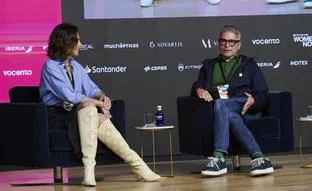 Adriana Abascal, exmodelo y empresaria de moda, en Santander womenNOW, junto a Boris Izaguirre: «El peor enemigo del éxito es el miedo»